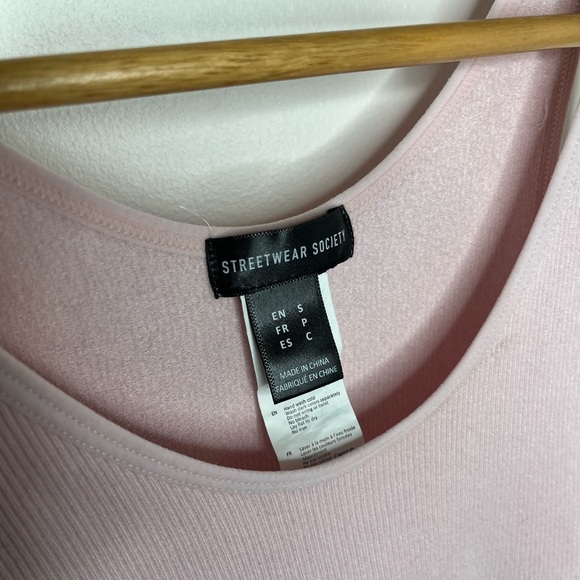 Baby Pink Stretchy Tank - Picture 2 of 3